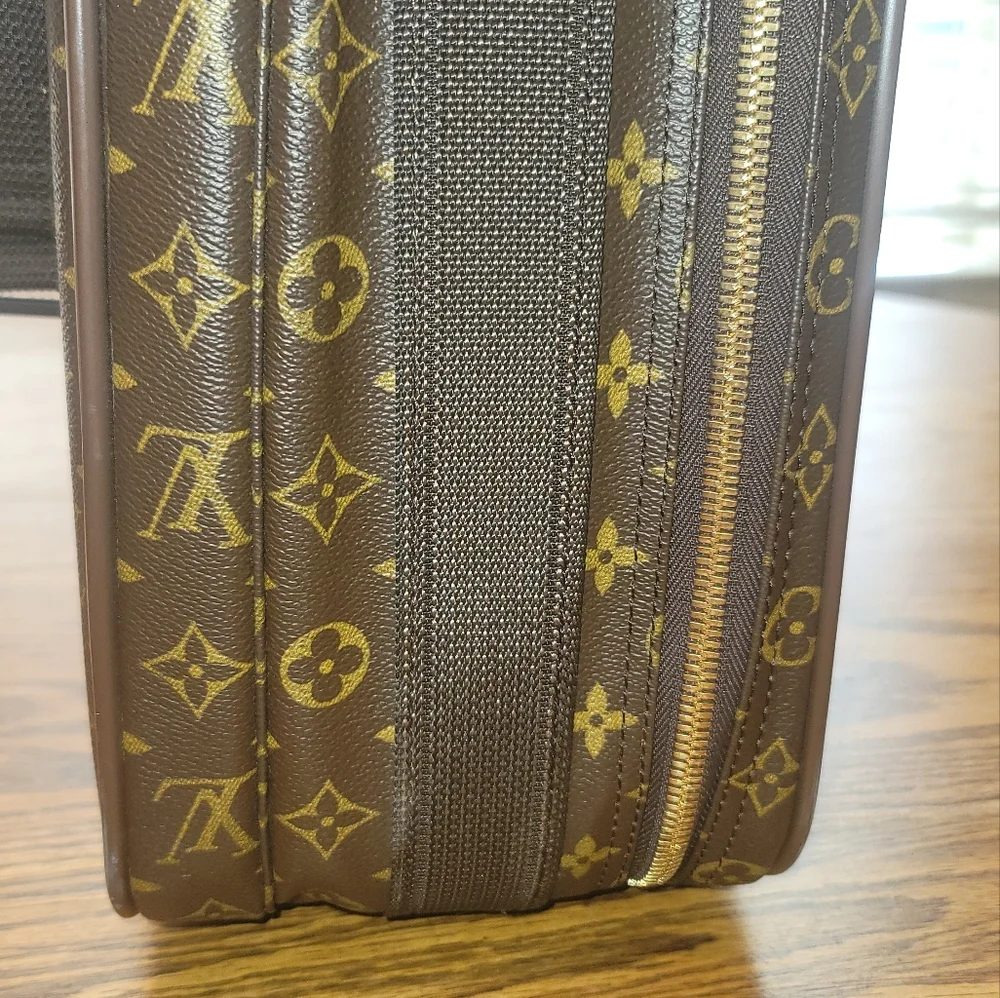 Louis Vuitton Monogram Satellite 53 Suitcase Luggage With Strap/Accessor…